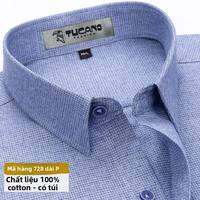 Tucano | Áo Sơ Mi Dài Tay Phong Cách Công Sở Cotton Sạch 100%