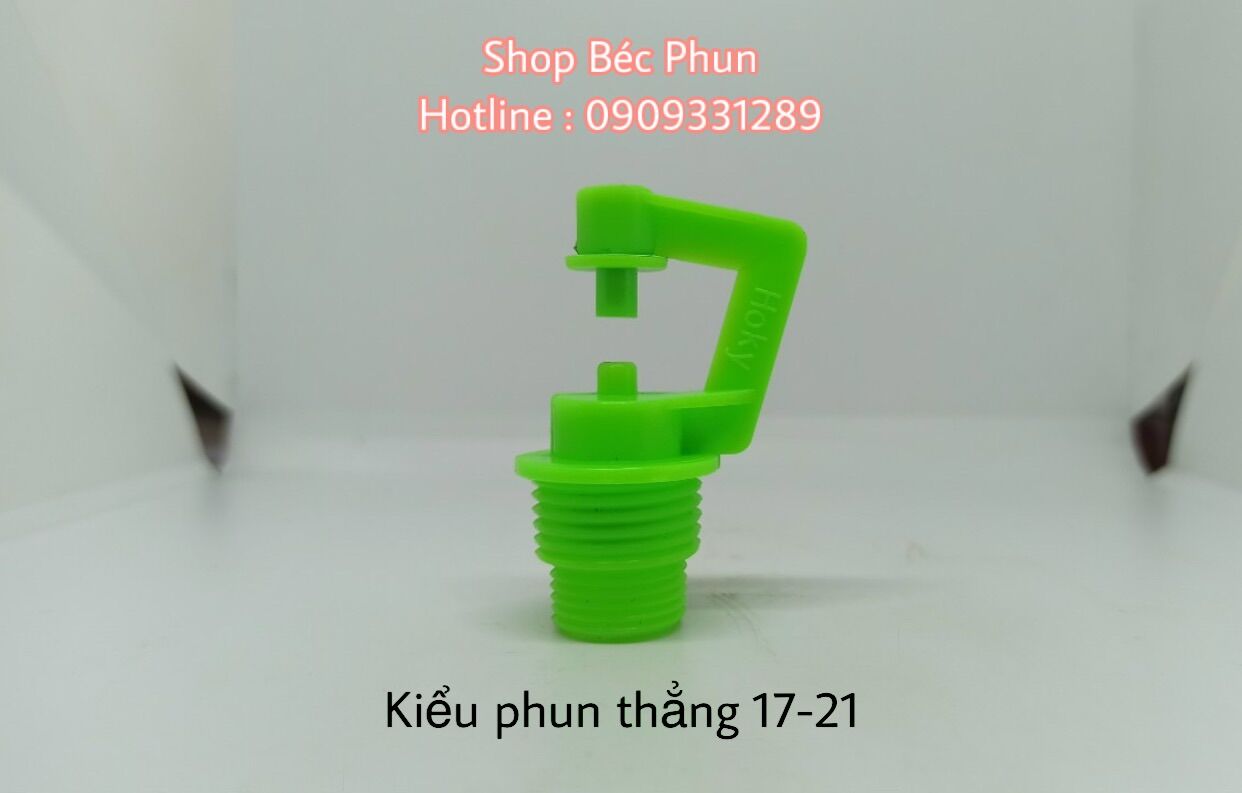 (Combo 5 cái) Béc phun mưa , phun tưới cây nhựa phi 17 21