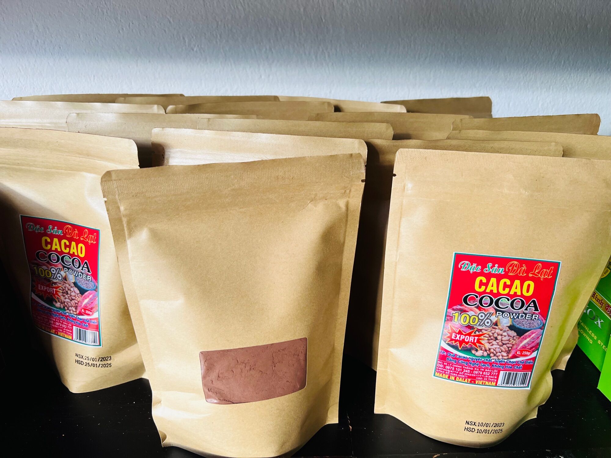 Bột CaCao Nguyên Chất 100%- Đặc Sản Đà Lạt