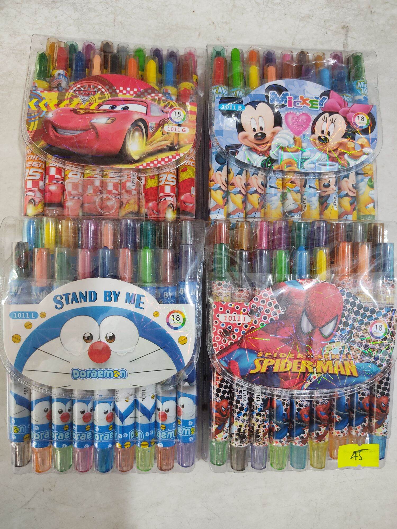 Sáp vặn 18 mầu