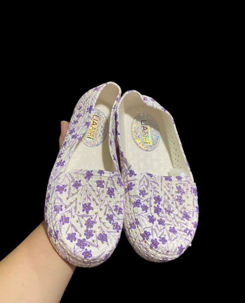 GIÀY BÚP BÊ NỮ IN HOA VĂN XINH SIZE 36-40