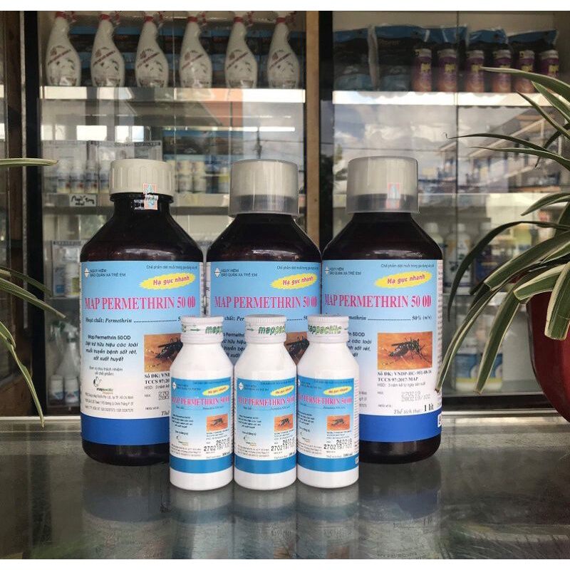{SHOP THUỐC DIỆT MUỖI} thuốc diệt côn trùng mappermethin50EC ANH QUỐC