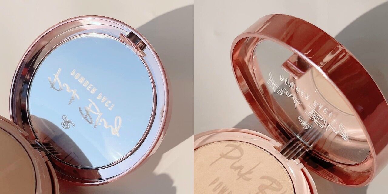 Phấn nền trang điểm bắt sáng 2in1 Aron Pink Bling Thái