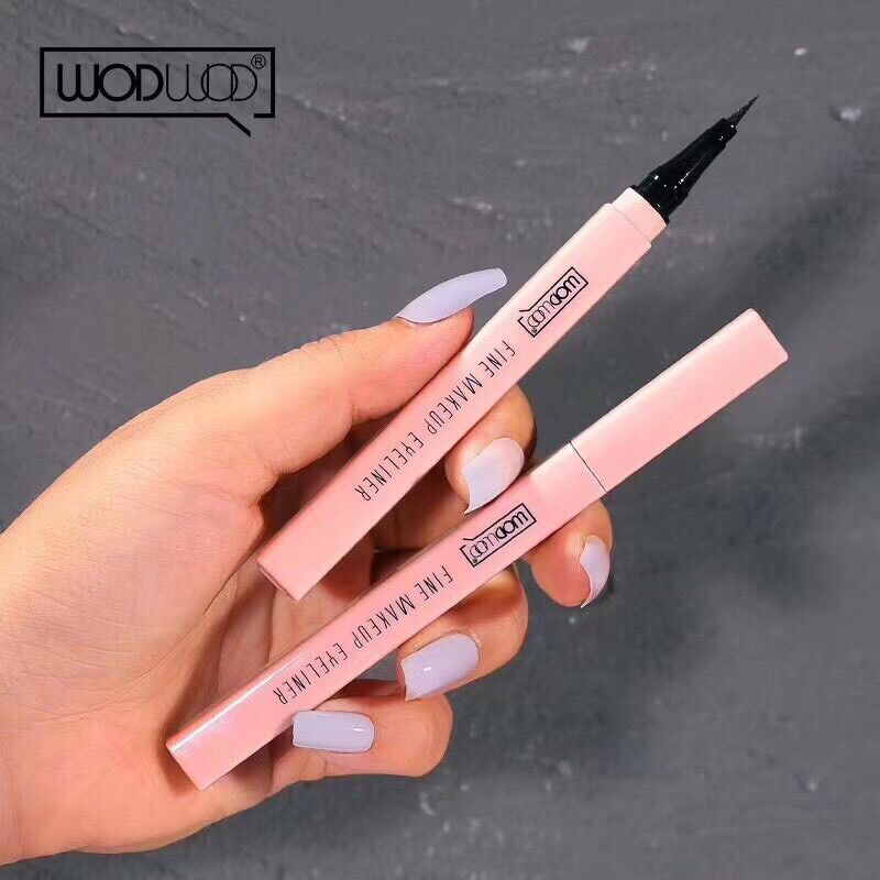 Bút lông kẻ mắt nước wodwod lâu trôi