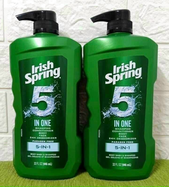 Sửa Tắm IRISH SPRING 5IN1 CHO NAM 946ML