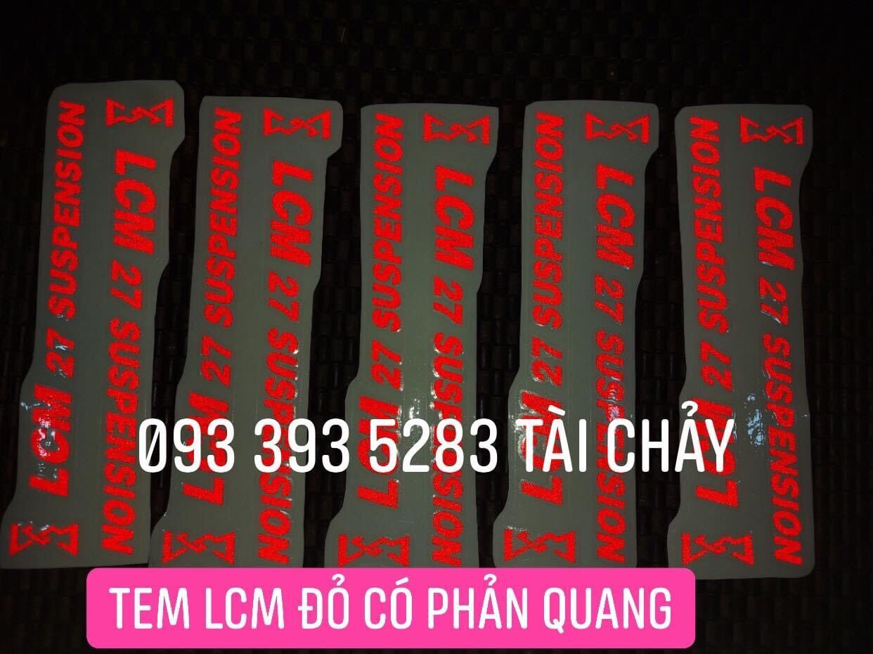 TEM LCM CÓ PHẢN QUANG DÁN PHUỘC TRƯƠC ( 1 CẶP )