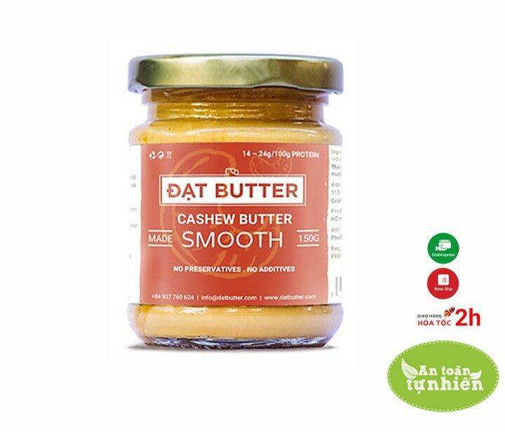 Bơ hạt điều xay mịn tự nhiên Đạt Butter