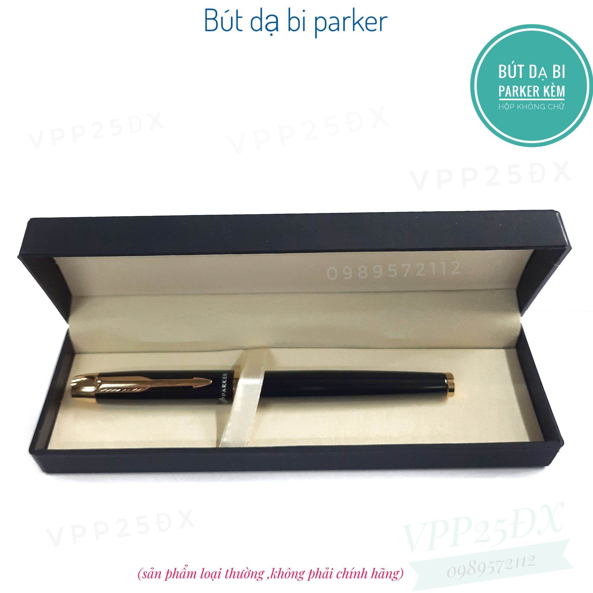 Bút ký dạ bi parker,kèm hộp đựng không in .