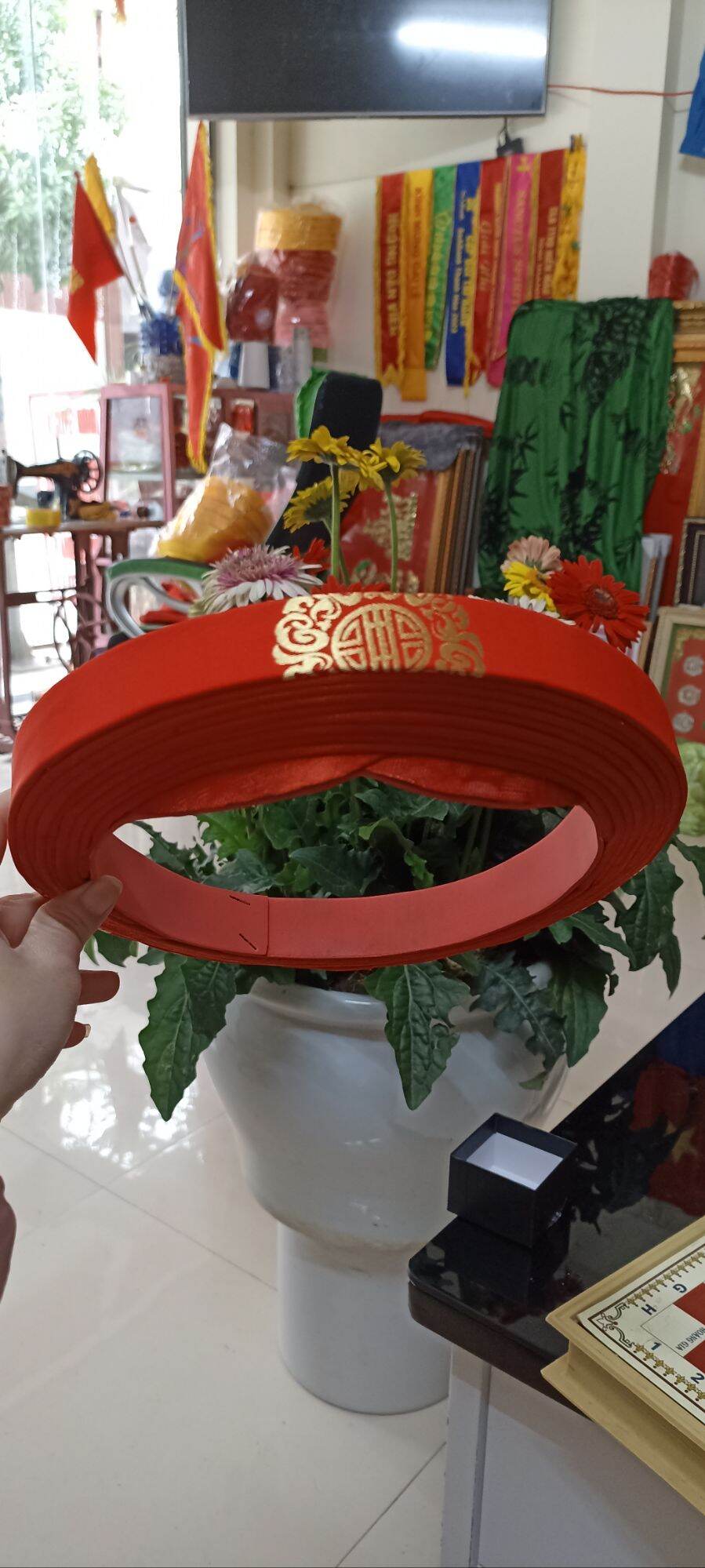 Combo Áo Dài Lễ & Mừng Thọ Gấm Silk Cao Cấp KHÁNH LY- Trang Phục Nghi Lễ Truyền Thống Sang Trọng