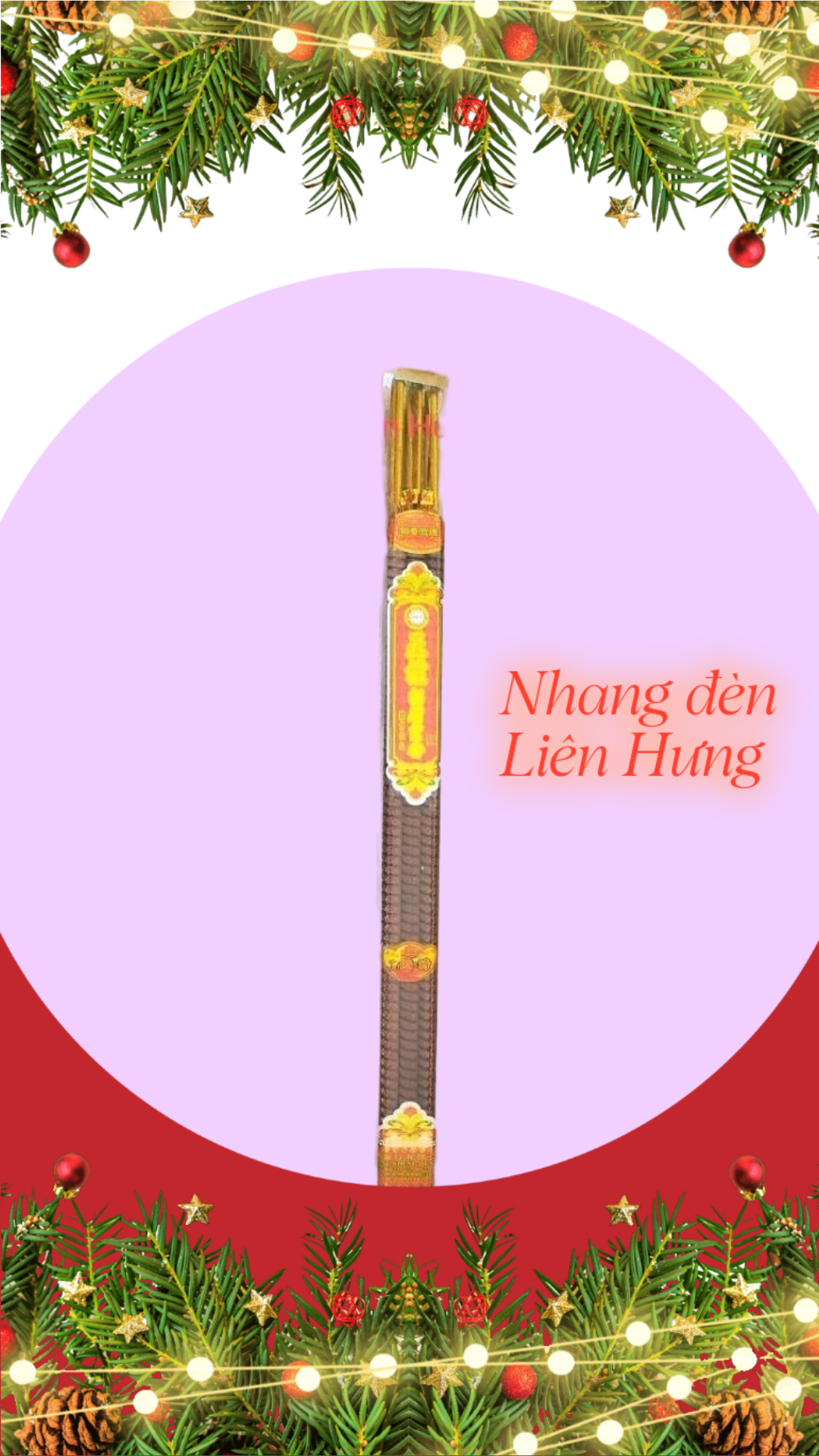 1 bó nhang thời gian 24 giờ thơm trầm