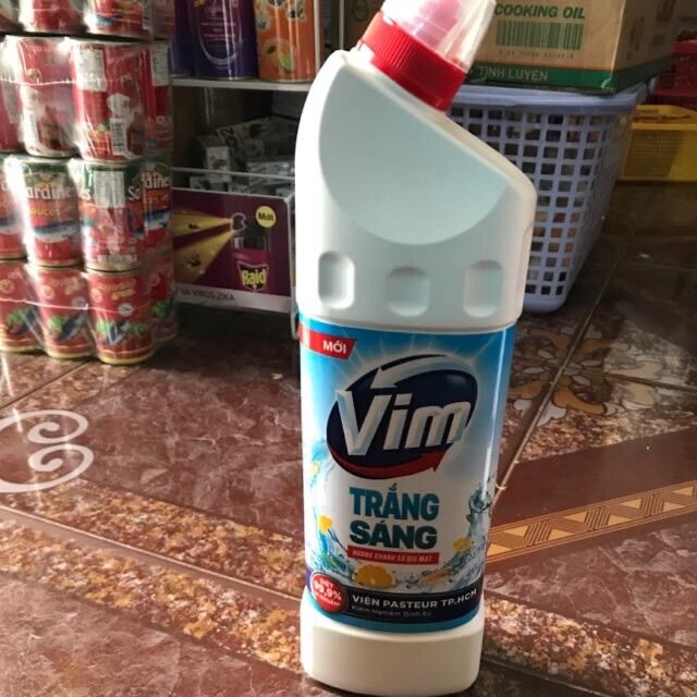 Chất Tẩy Rửa Bồn Cầu Vim 880ML Diệt Khuẩn