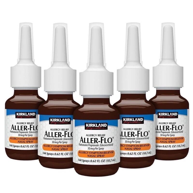 Xịt mũi ALLER FLO 18.2ml dứt xoang và dị ứng (Bill Mỹ)