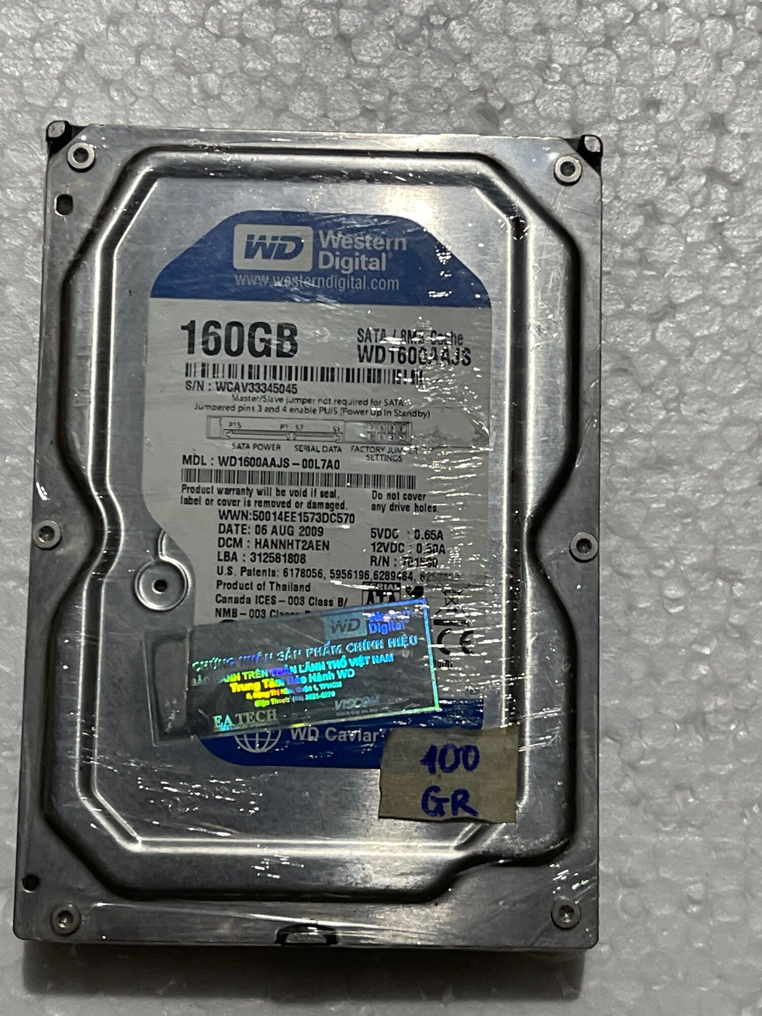 Health good 160G HDD for sale pc