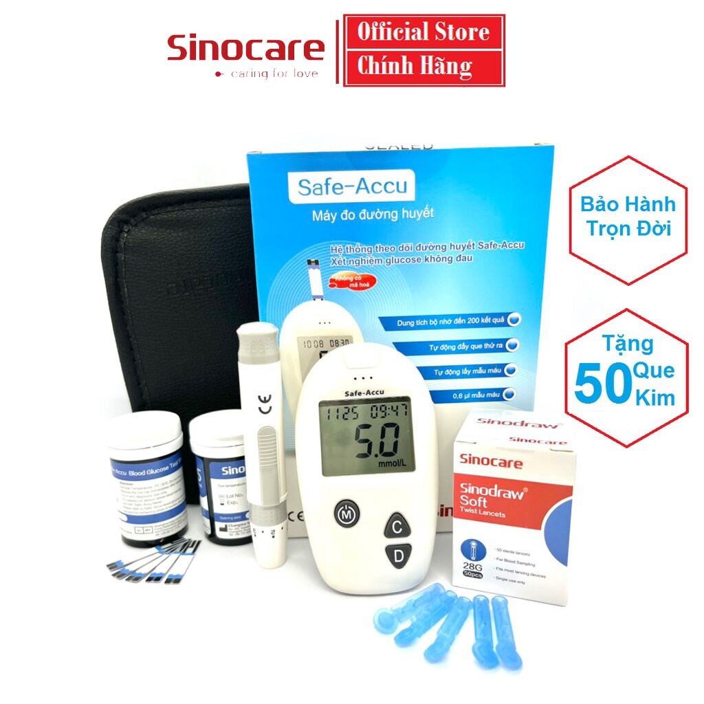 Máy đo đường huyết SAFE-ACCU thumbnail