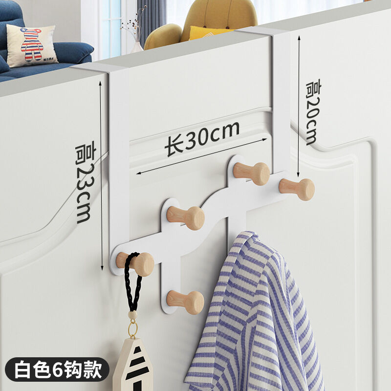 Móc treo sau cửa móc treo móc treo móc treo không cần đinh móc treo móc treo áo phòng ngủ trên cửa đục lỗ móc treo túi treo quần áo