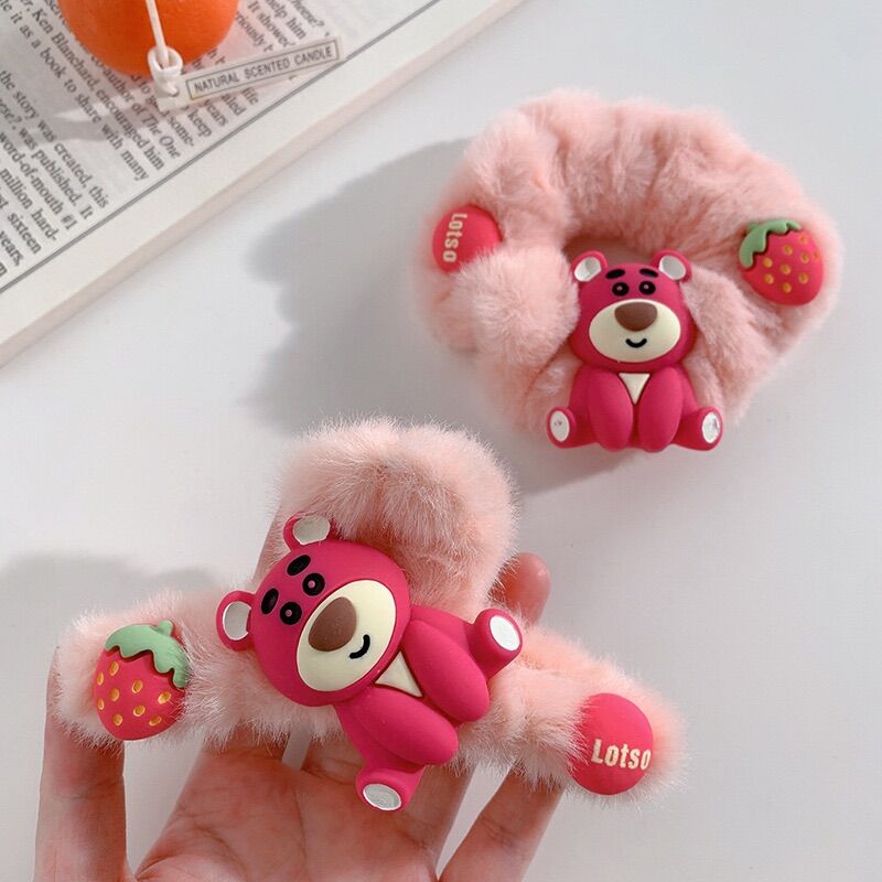 CỘT TÓC KẸP TÓC GẤU DÂU LOTSO