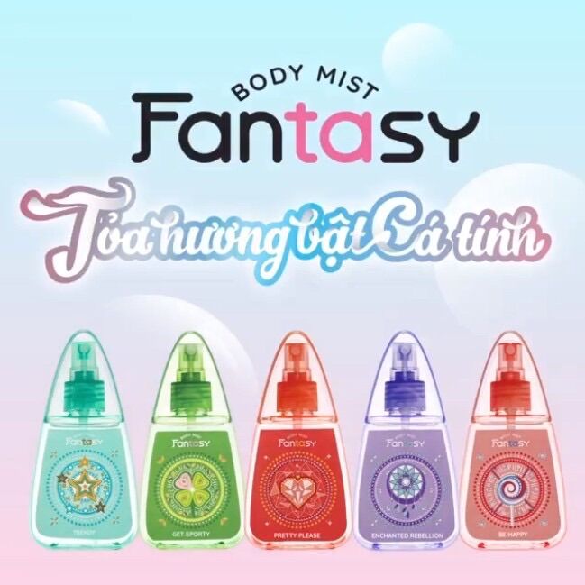 Nước hoa toàn thân fantasy 100ml