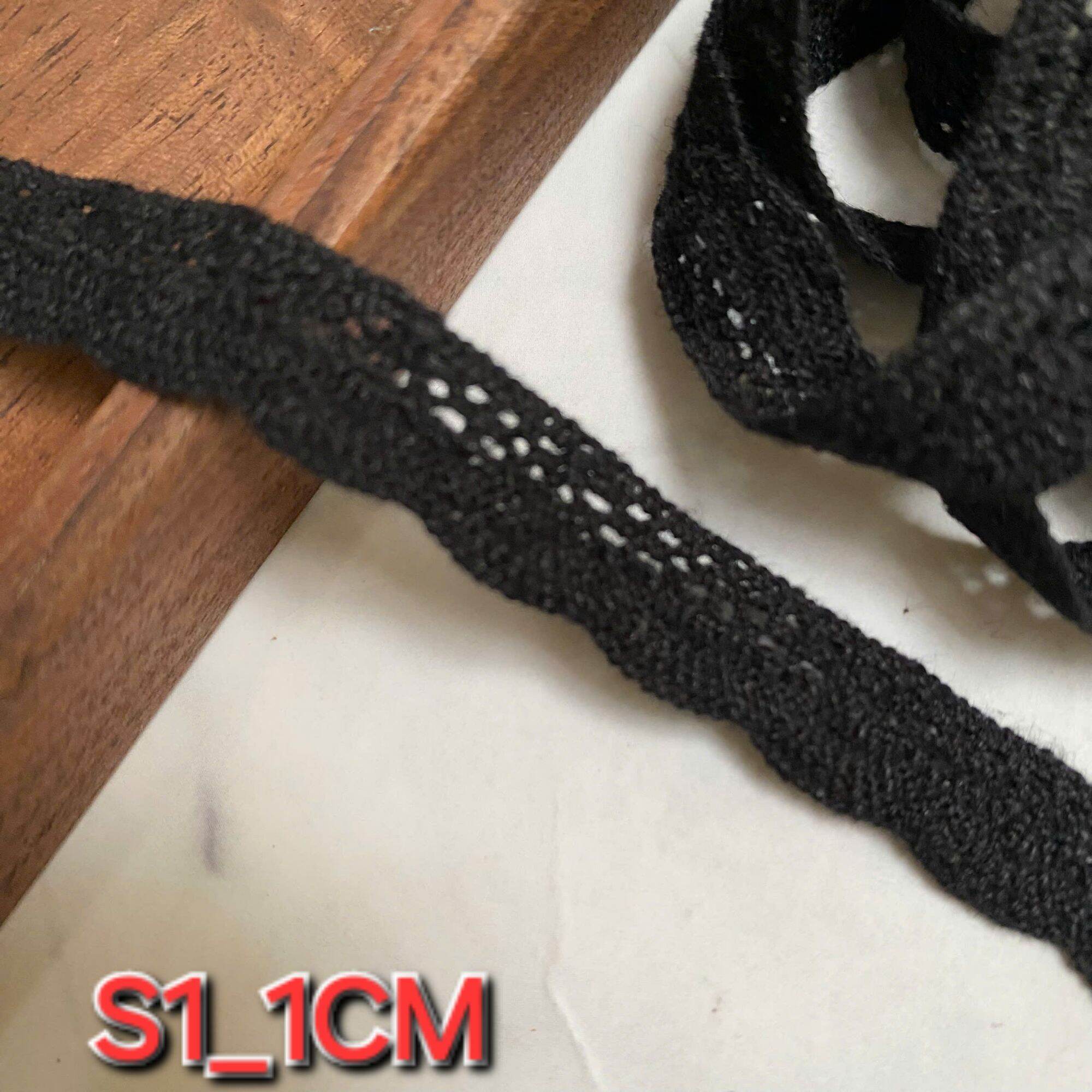 (DÂY 5 MÉT) REN CHỈ COTTON PHỤ KIỆN MAY VÁ BẢN RỘNG 1CM_6CM