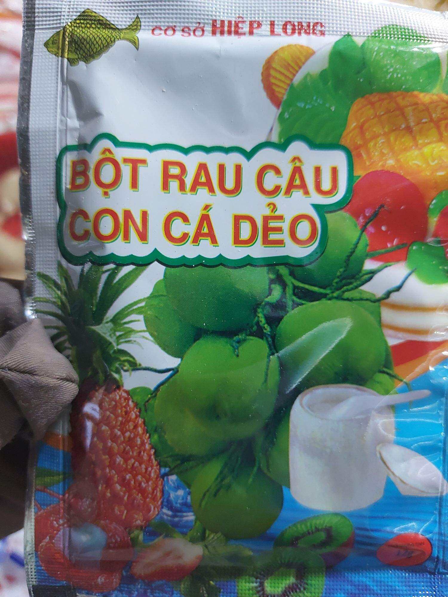 Bột rau câu giòn Agar 🌼 Bột rau câu con cá dẻo Hiệp Long