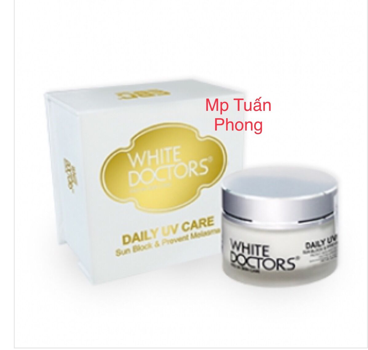 [HCM]Kem chống nắng ngừa nám White Doctors Daily UV Care (40g)