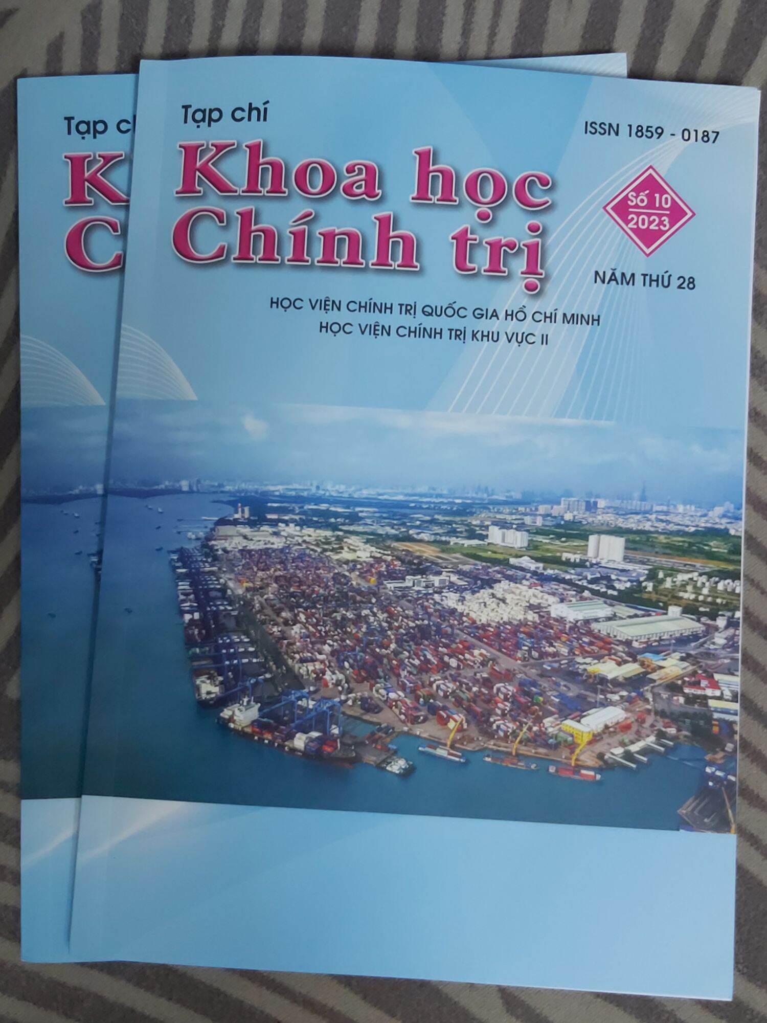 Tạp chí khoa học chính trị, số 10/2023