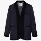 Áo khoác blazer Zara authentic CONTRASTING STRIPED - LIMITED EDITION size S