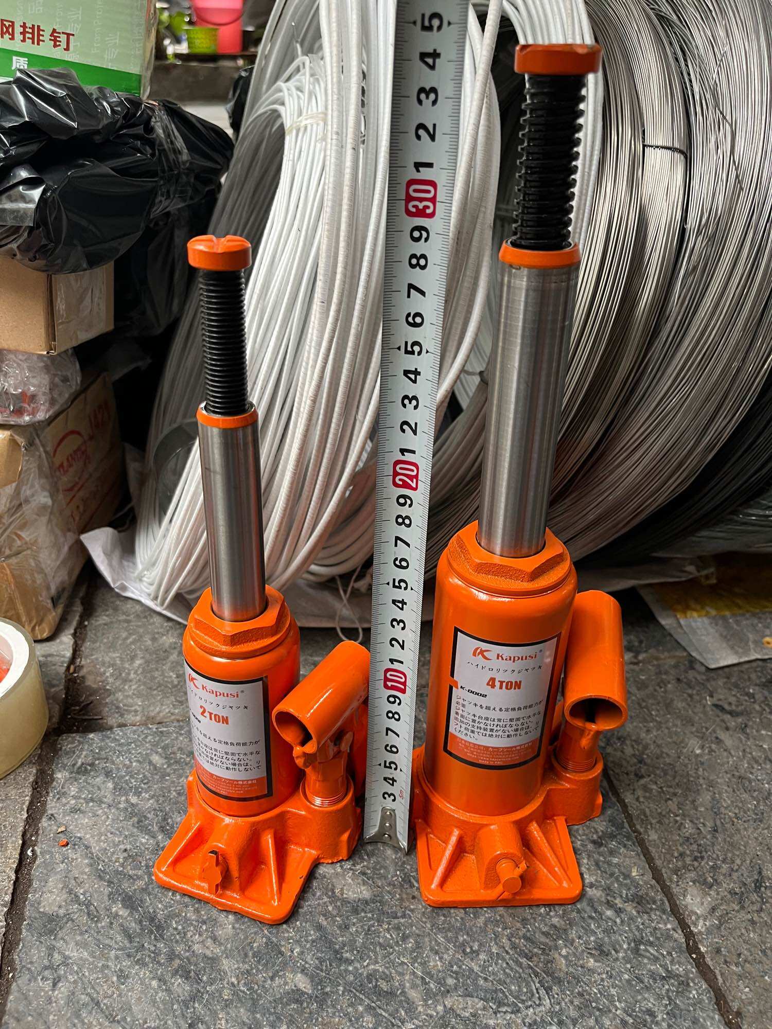 Kích nâng oto 4T, con đội thủy lực 4 tấn