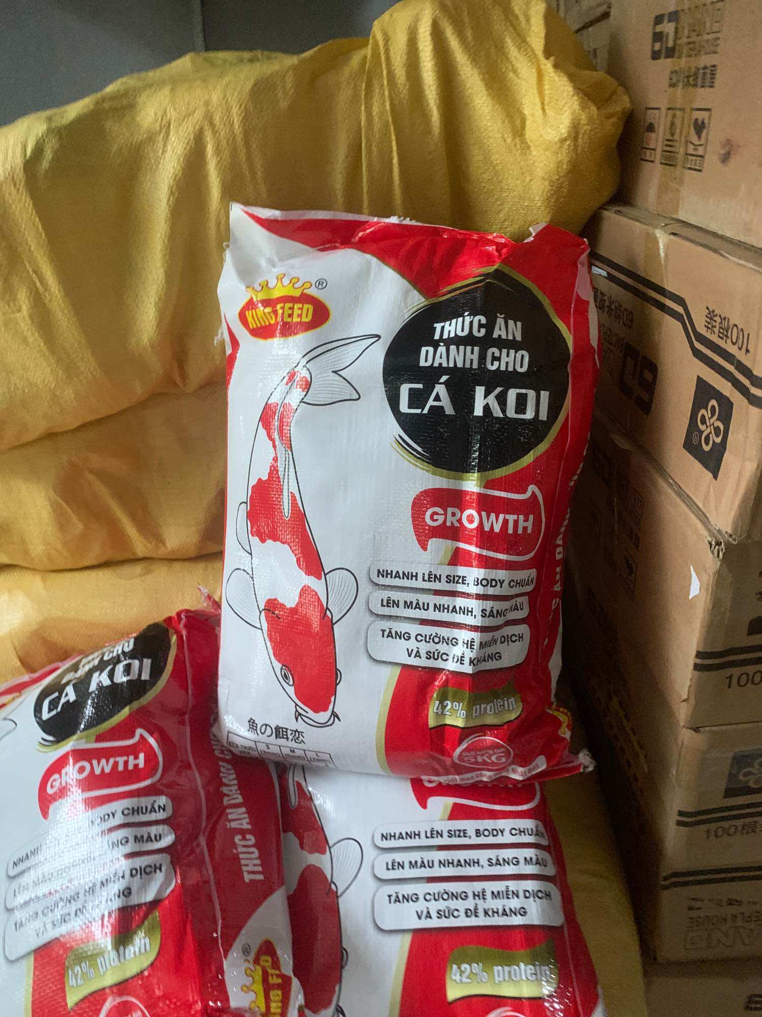Cám King Feet Size M 5kg