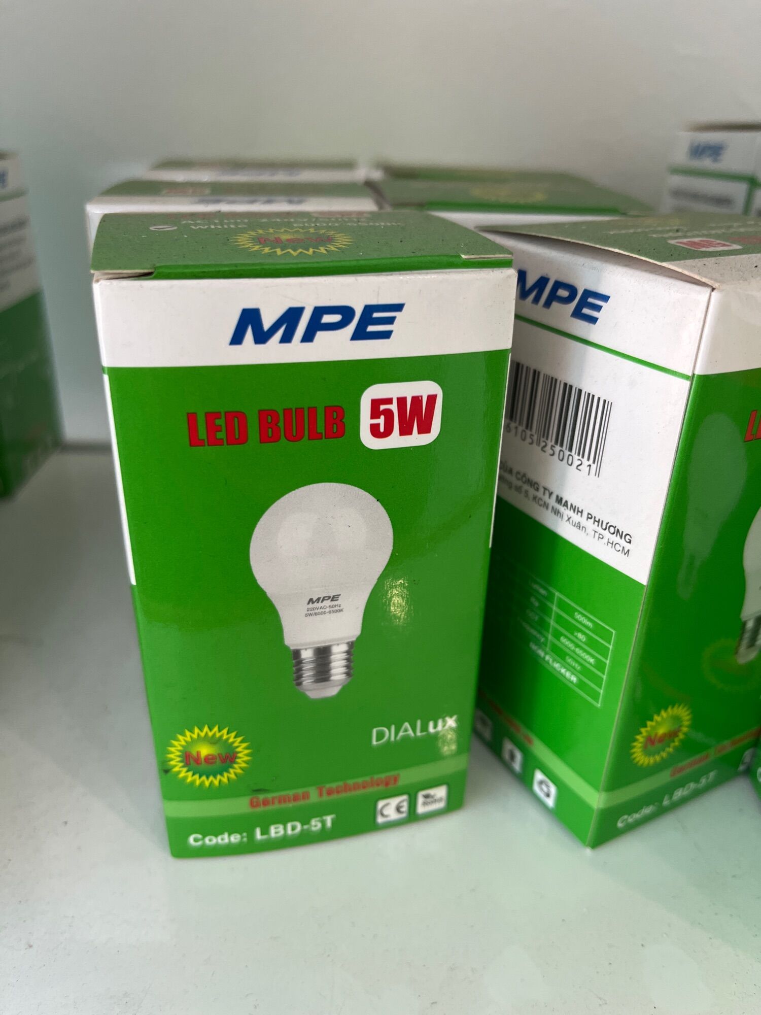 Đèn led buld MPE 3w - 5w LBD
