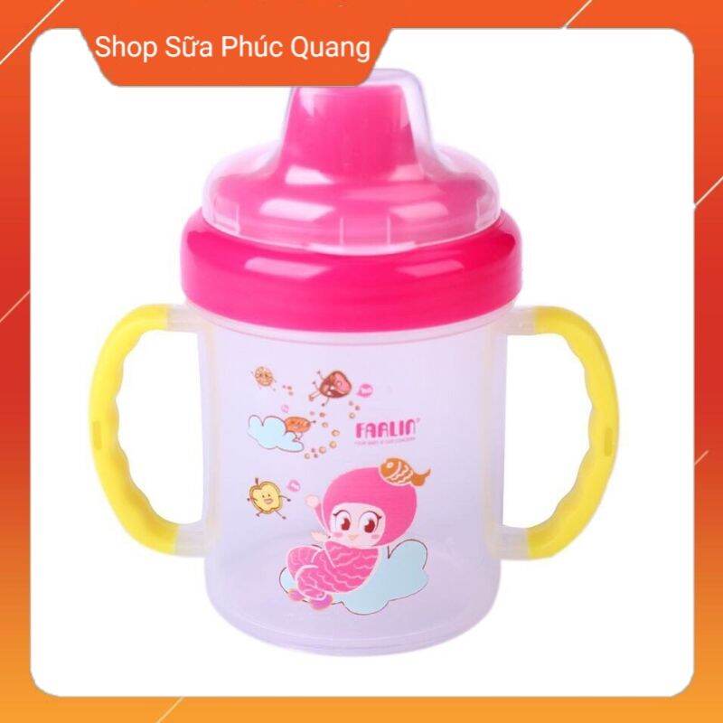 Cốc tập uống Farlin AETCP-011B chống tràn dành cho bé