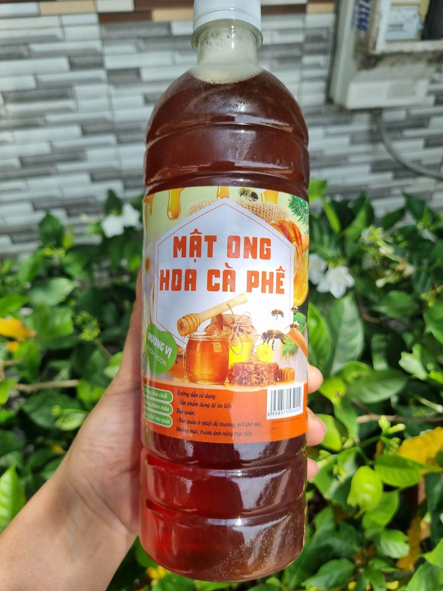 Mật ong Hoa Cafe nguyên chất 1 lít