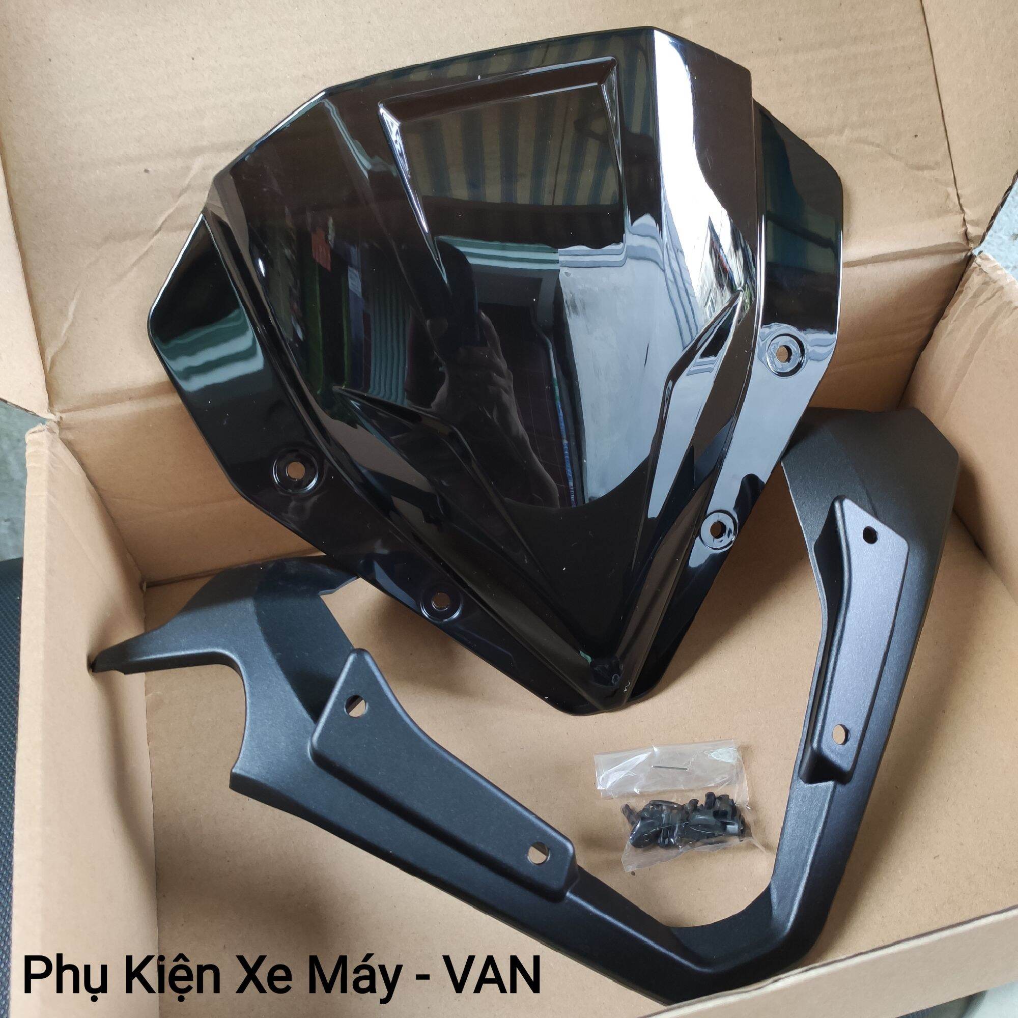 Mão Chắn Gió VARIO CLICK 2018-2021 Đen Khói