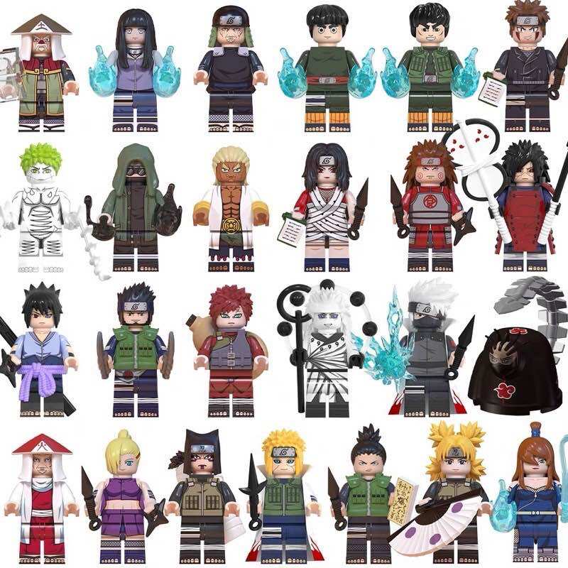Đồ Chơi Lắp Ráp  Các Nhân Vật Truyện Tranh Naruto Shippuden Tổng Hợp