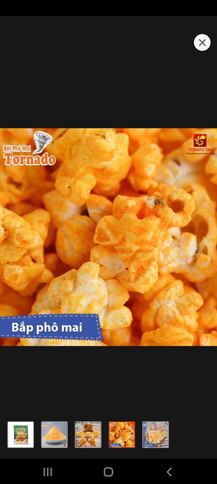 Bột phô mai Vị cay loại 1kg