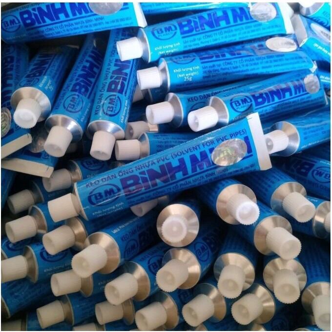 Keo dán ống nhựa pvc bình minh 50g