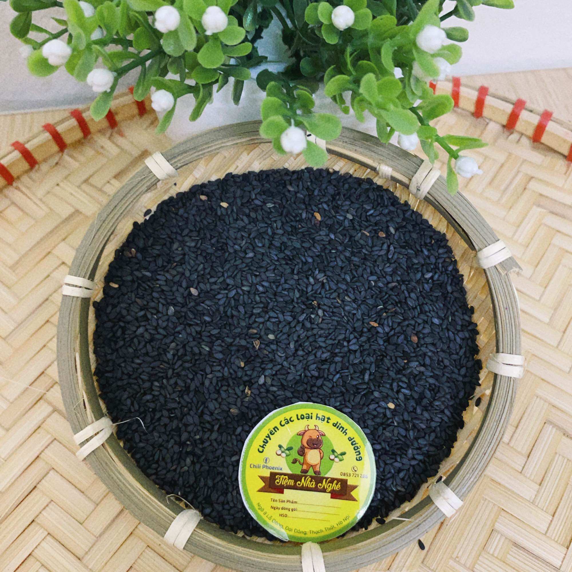 Mè đen, vừng đen, sữa hạt mè đen, mè đen làm bánh