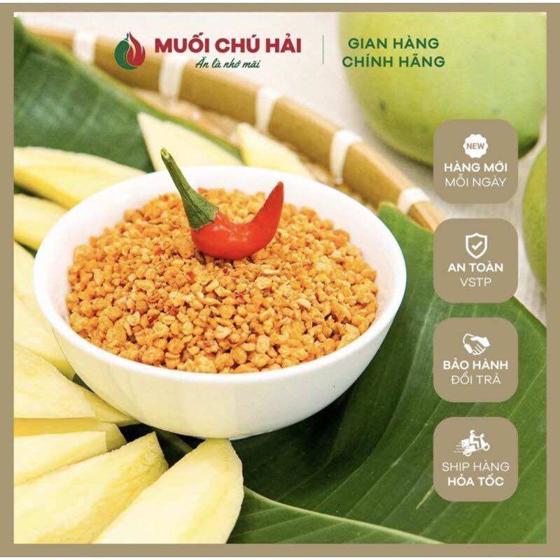 Muối tỏi ớt Chú Hải 350g