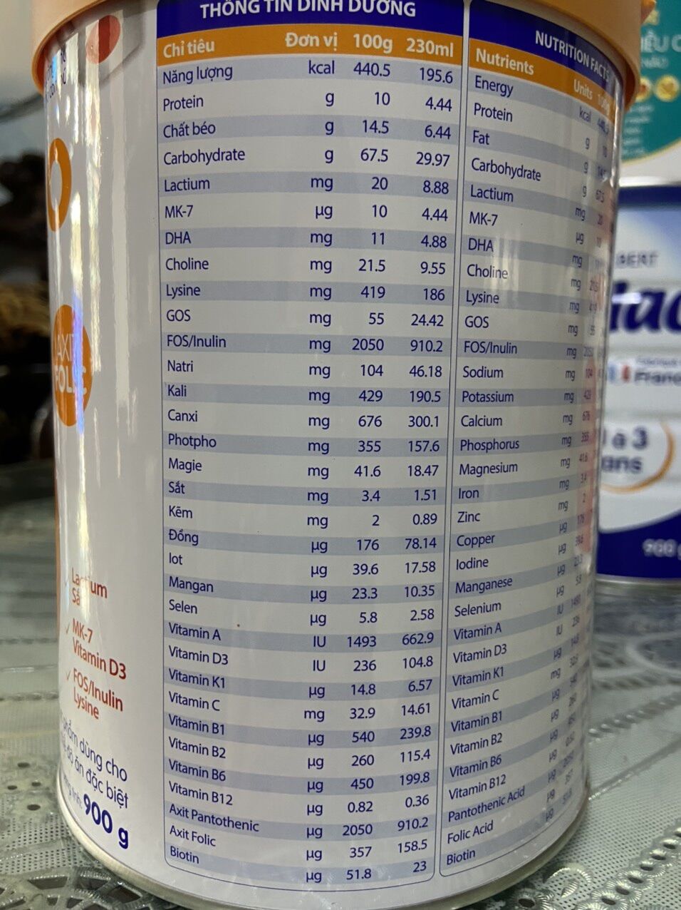 SỮA NHẬT KAYOKO MAMA 900G
