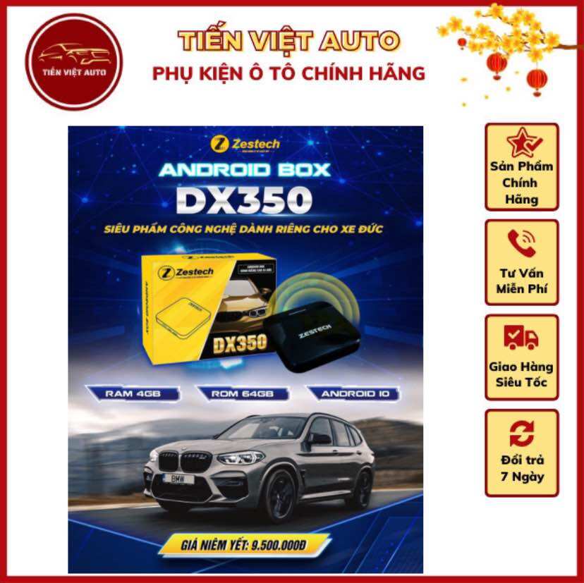 Android box zestech dx350 dành riêng cho xe đức - siêu phẩm công nghệ 2024