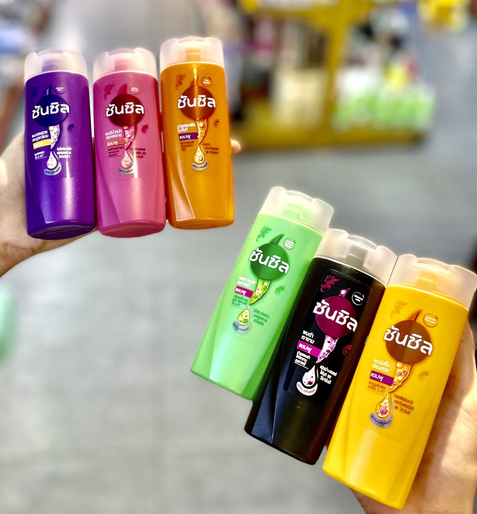 Dầu gội mini size du lịch sunsilk shampoo thái lan 60ml