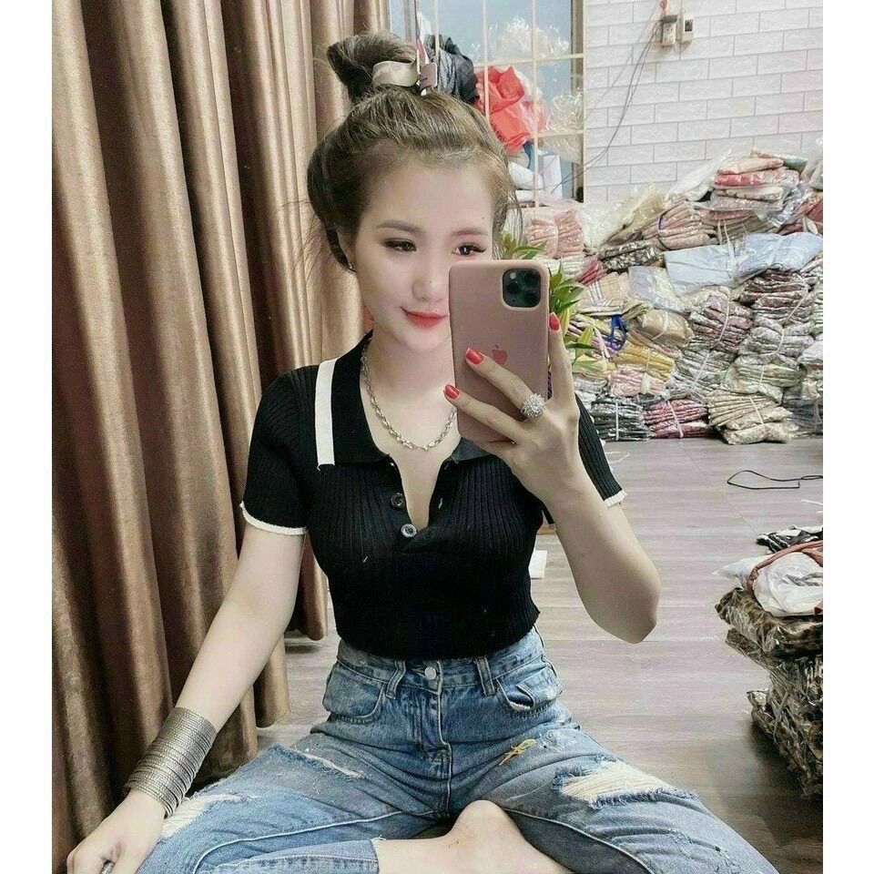 Áo kiểu trụ viền VL1