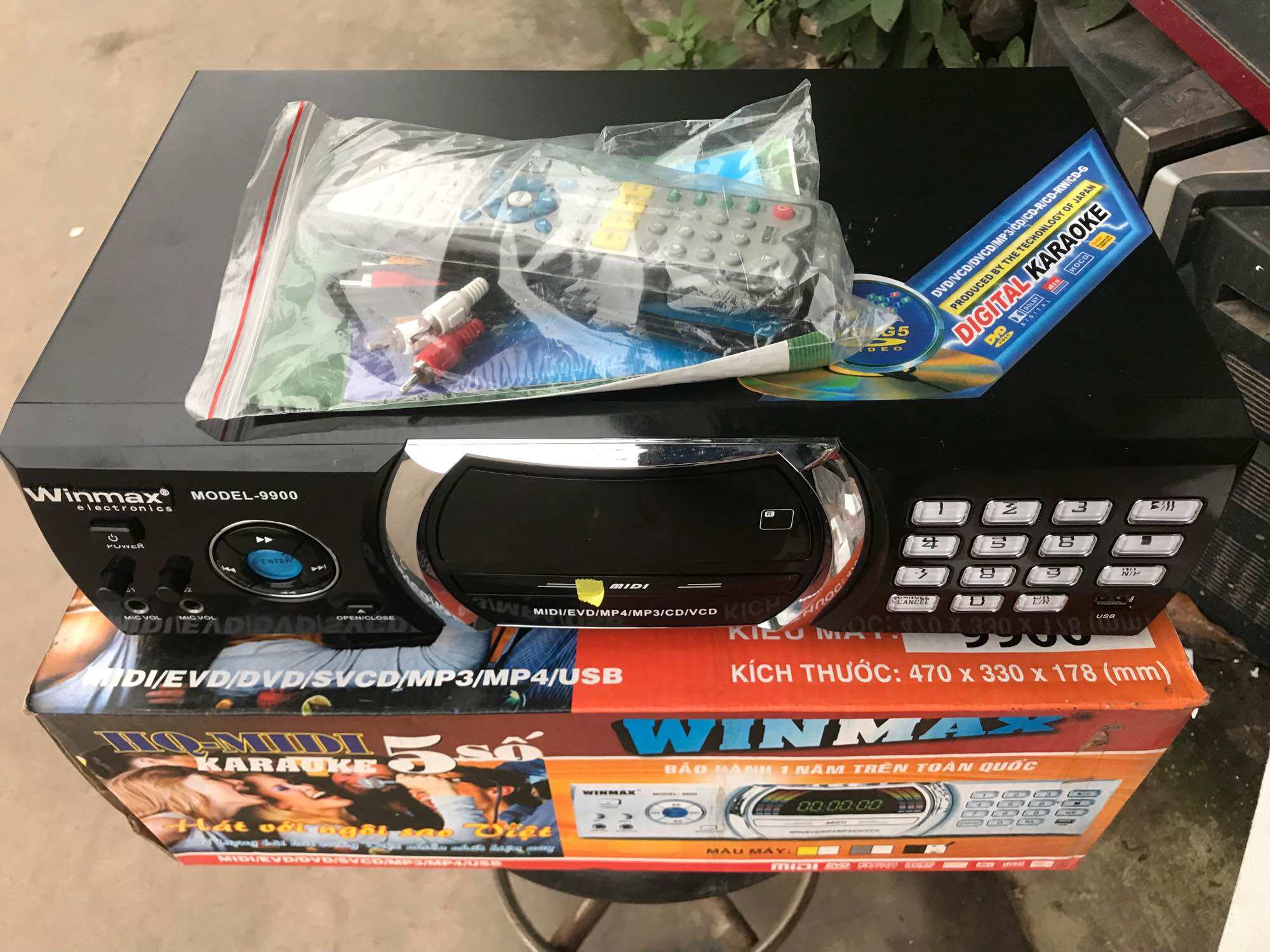 Đầu đĩa , đầu karaoke California, WINMAX , , NANOMAX ,