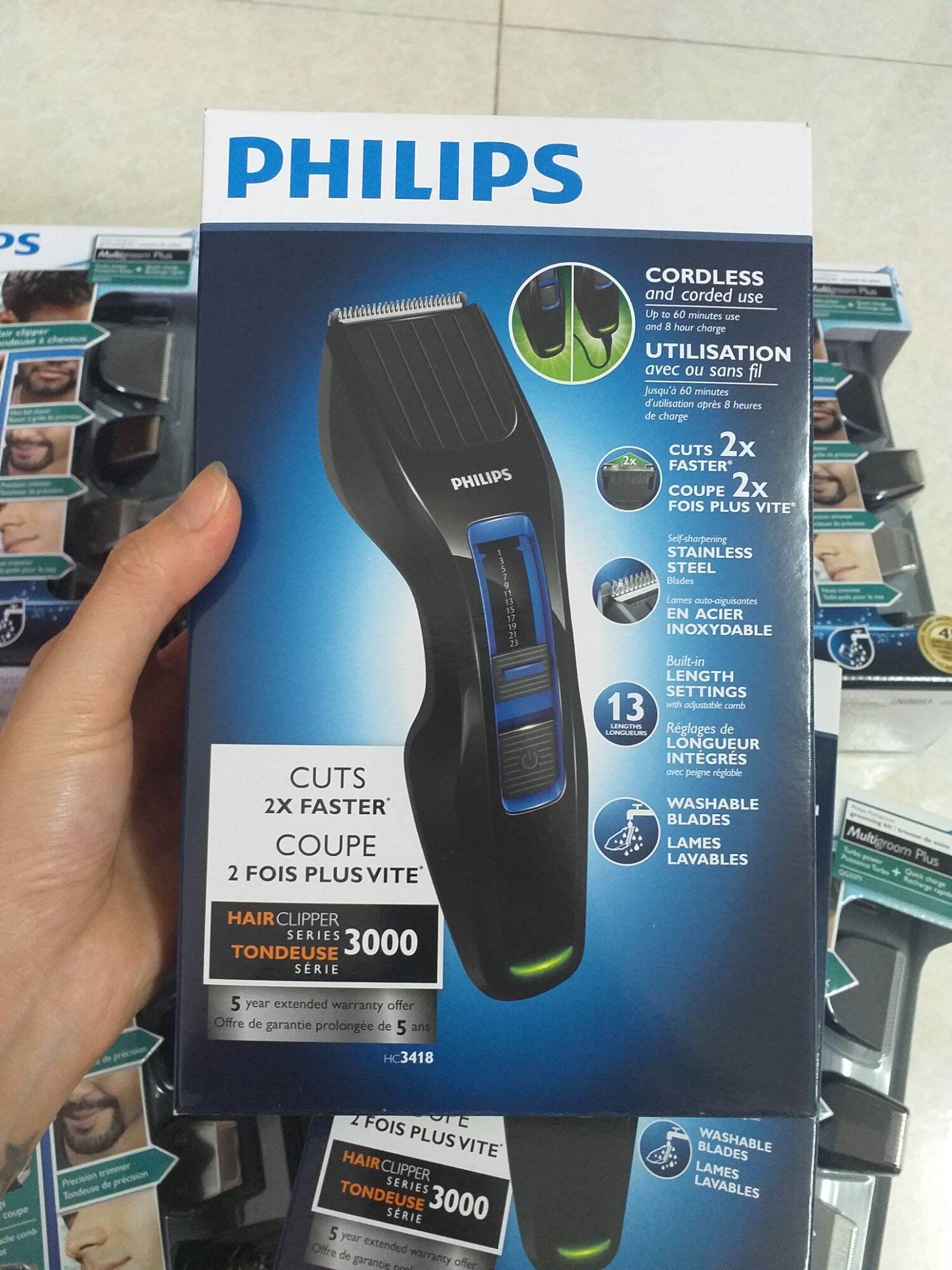 Tông Đơ Cắt Tóc Cao Cấp Philip HC 3418/15