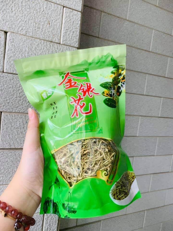 Trà kim ngân hoa hà bắc - bịch 100gram - hàng sạch.