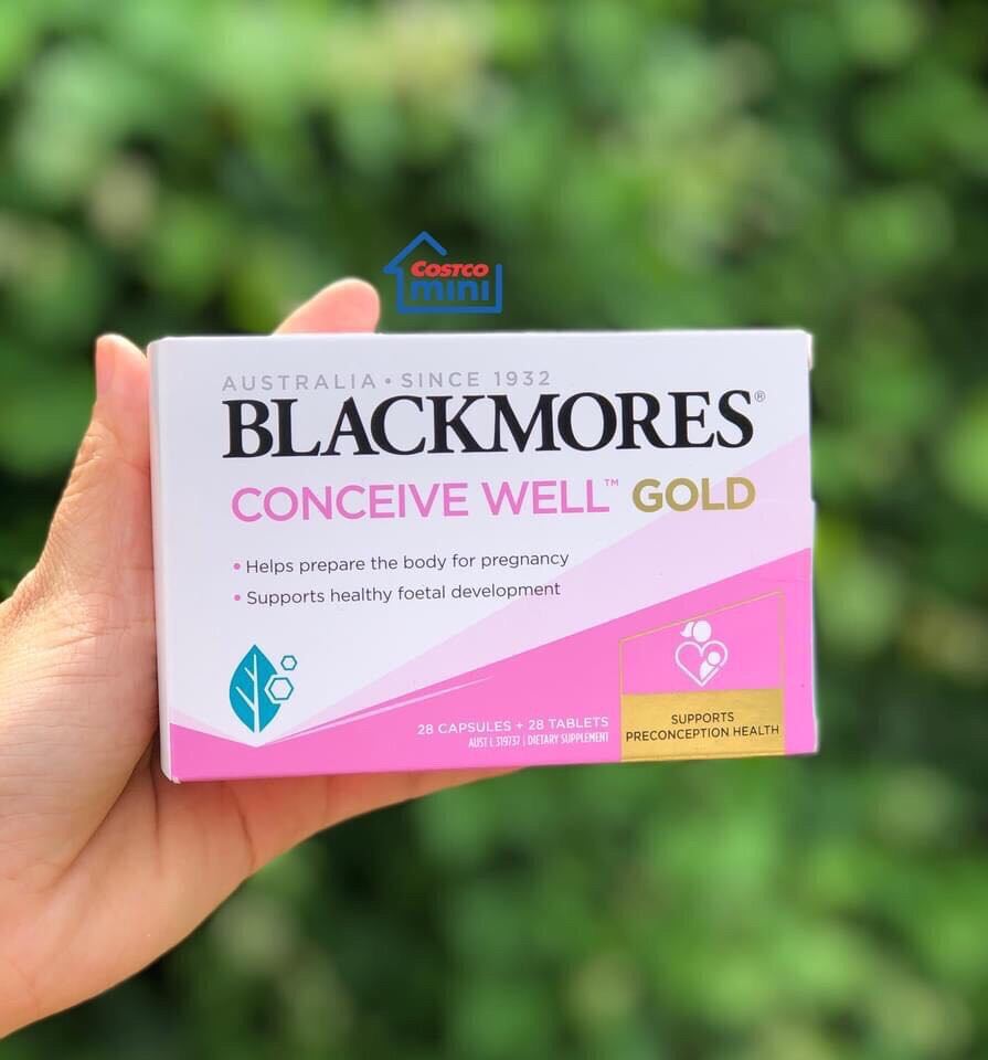 Blackmores conceive well gold
