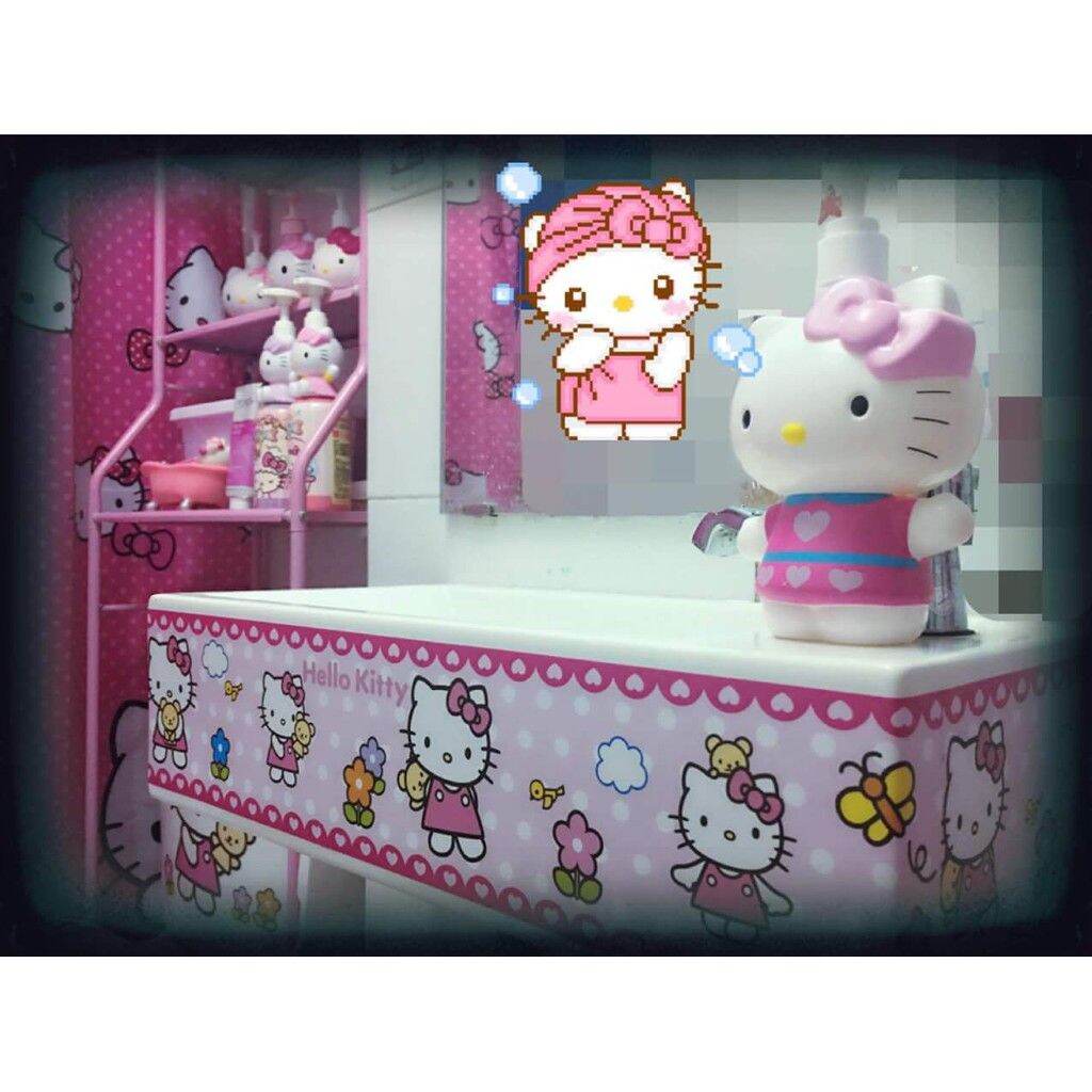 🌸VIỀN TƯỜNG HELLO KITTY