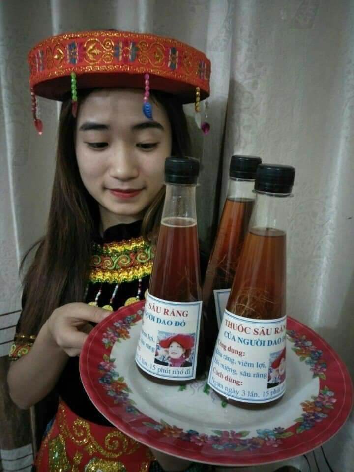 Sâu răng dân tộc dao đỏ