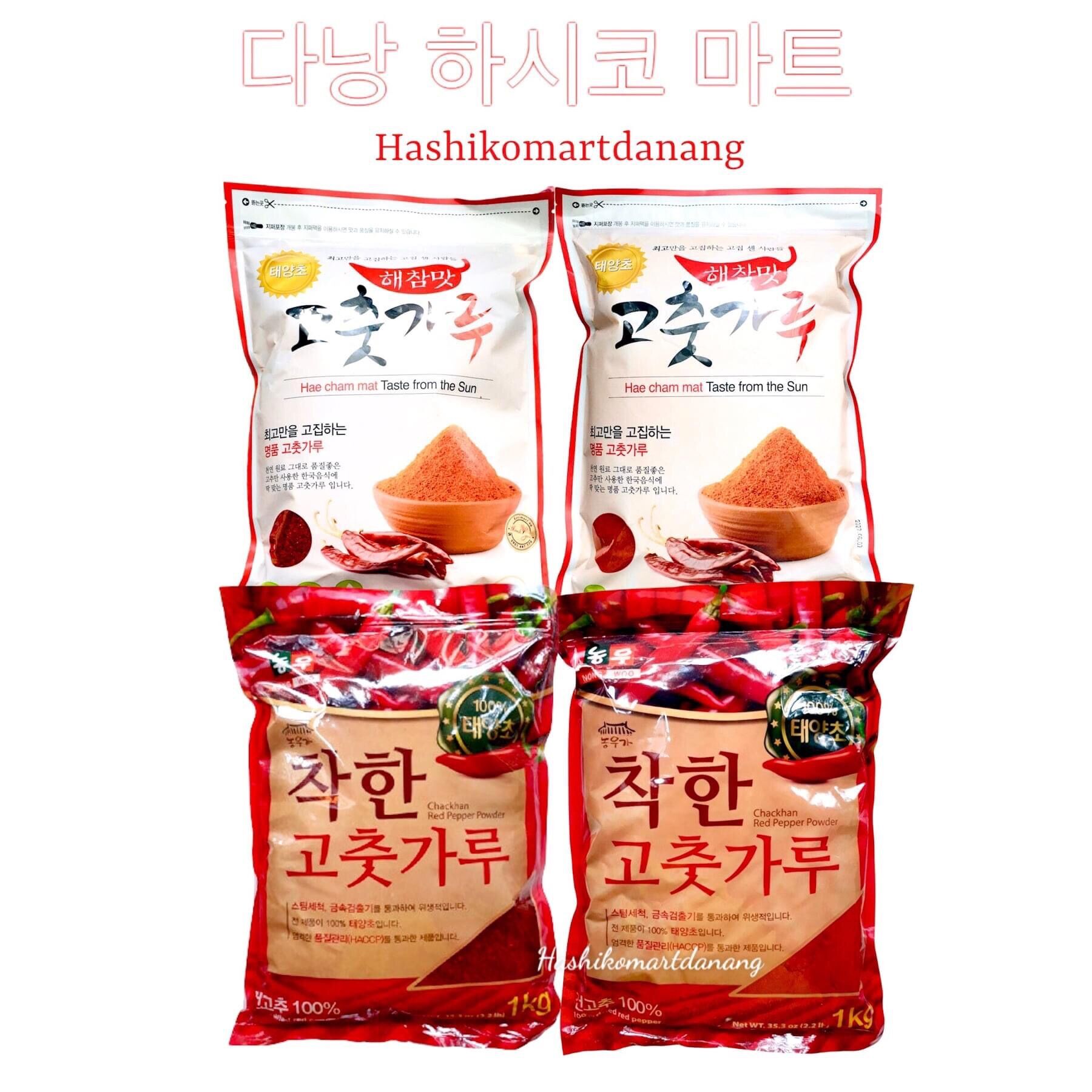 Ớt Bột Hàn Quốc 1 kg - haecahan , thơm ngon