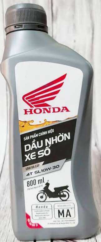 Dầu nhớt xe số honda 10w-30
