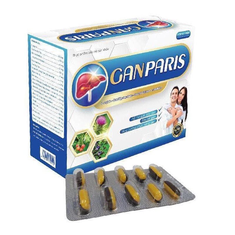 Gan Paris hộp 60v - Giải Độc Và Tăng Cường Chức Năng Gan Giá tốt